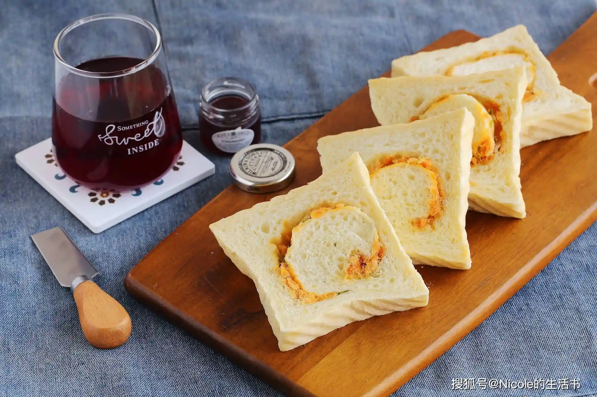 香葱肉松吐司:唤醒清晨的治愈美味